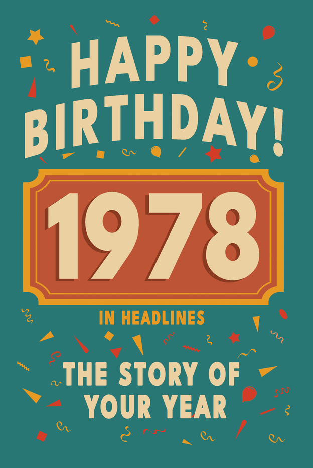 Happy Birthday! 1978 – book cover
