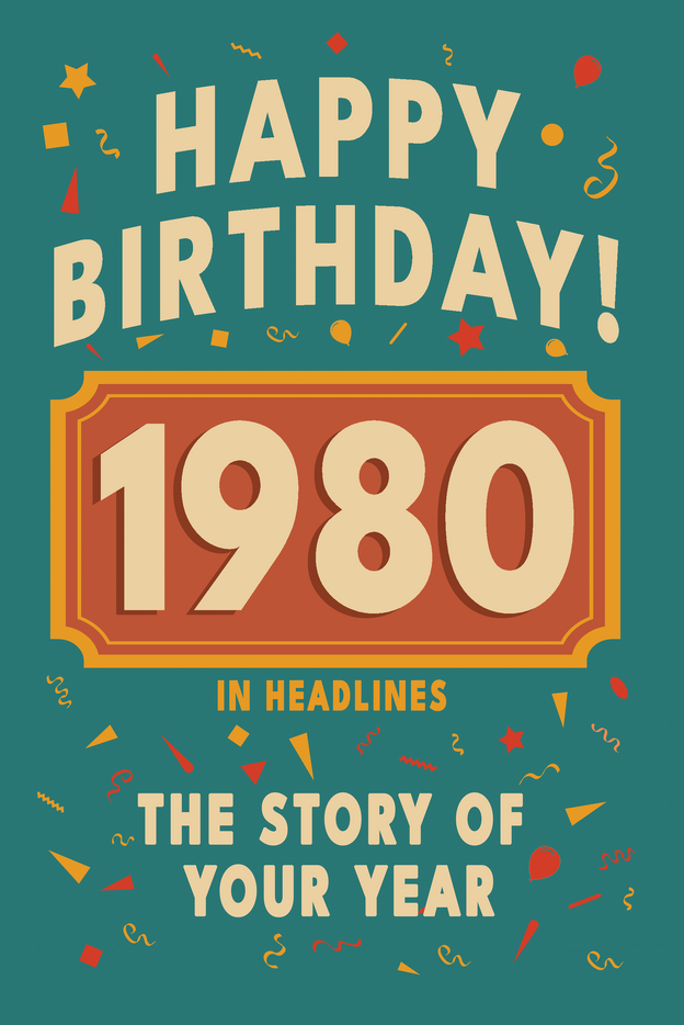 Happy Birthday! 1980 – book cover