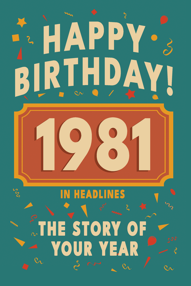 Happy Birthday! 1981 – book cover