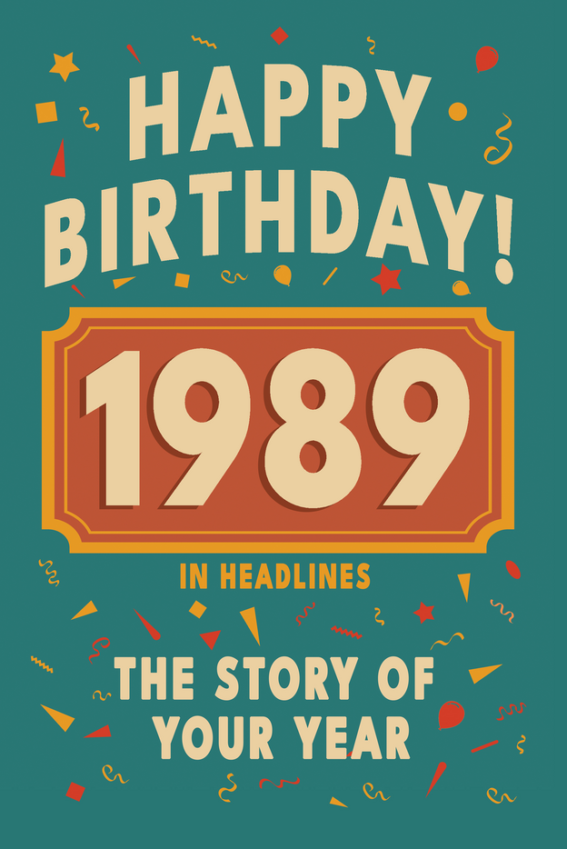 Happy Birthday! 1989 – book cover