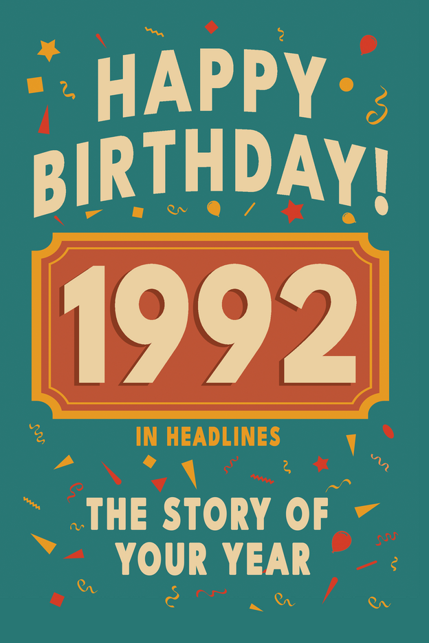 Happy Birthday! 1992 – book cover