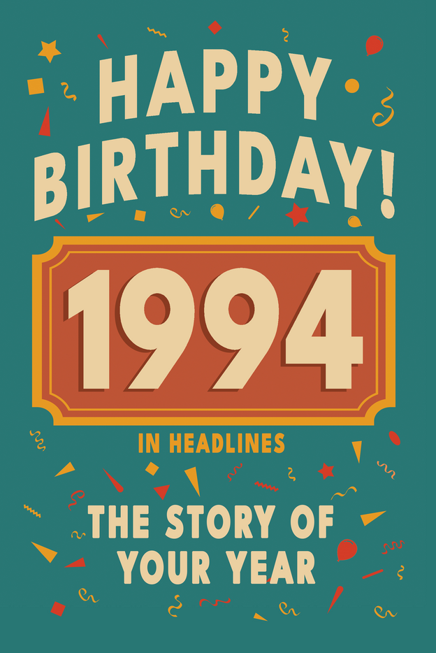 Happy Birthday! 1994 – book cover