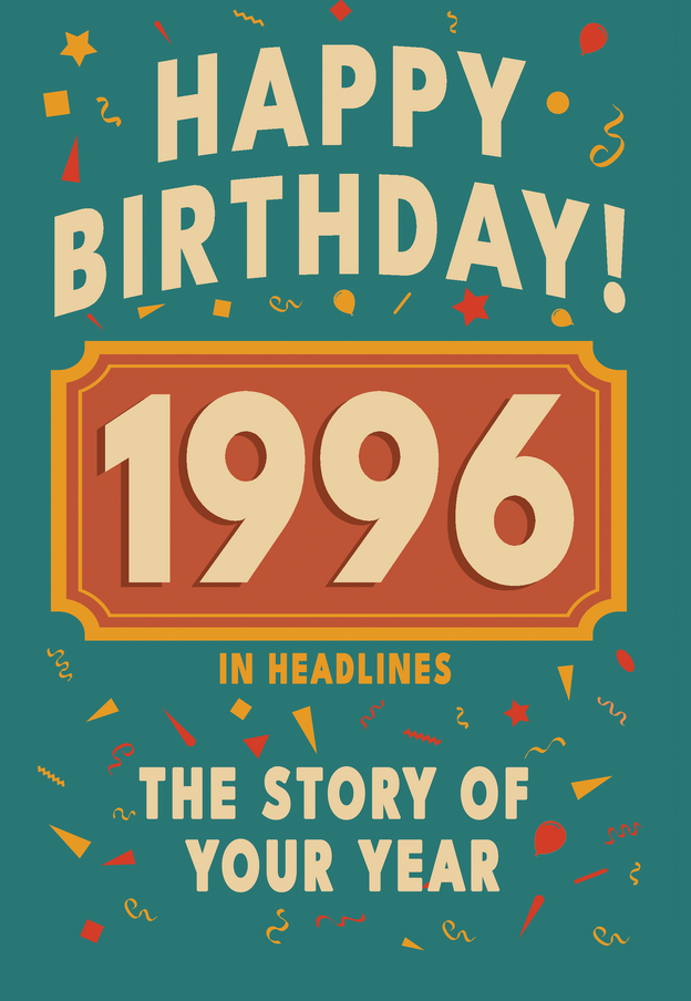 Happy Birthday! 1996 – book cover
